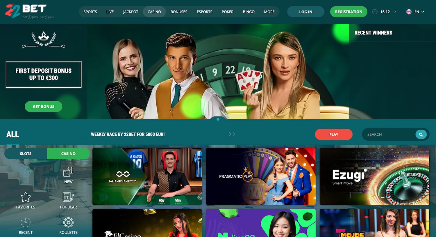 22Bet Casino